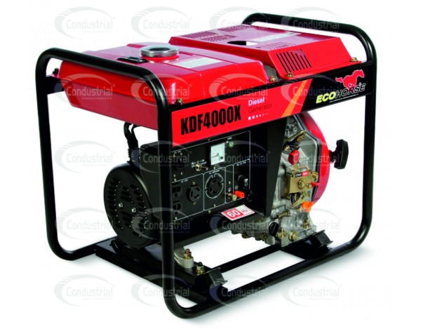 PLANTA ELECTRICA DIESEL - ECOHORSE - KDF4000X