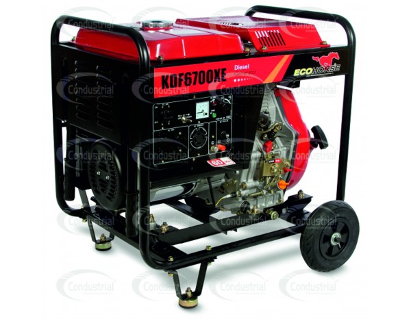 PLANTA ELECTRICA DIESEL - ECOHORSE - KDF6700XE