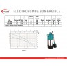 ELECTROBOMBA SUMERGIBLE XKS-1100S