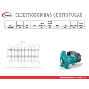 ELECTROBOMBA CENTRIFUGA ACM400CH2