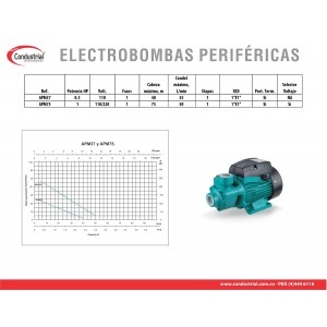 ELECTROBOMBA PERIFERICA APM75