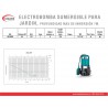 ELECTROBOMBA SUMERGIBLE XKS-400P