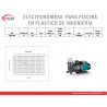 ELECTROBOMBA PARA PISCINA XKP1104A