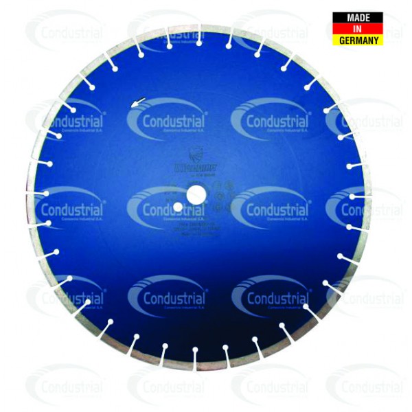 DISCO LASER DE CORTE PARA CONCRETO CURADO WARRIOR 26-404