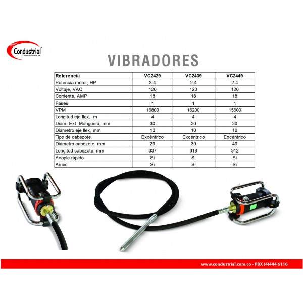 Vibrador electrico VC2449