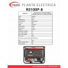 PLANTA ELECTRICA A GASOLINA WARRIOR PREMIUM R3100P-8