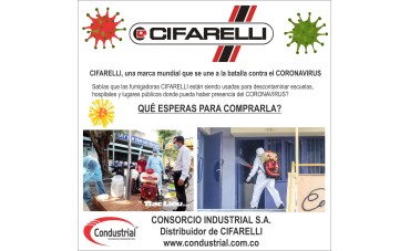 CIFARELLI UNA MARCA MUNDIAL QUE SE UNE A LA BATALLA CONTRA EL CORONAVIRUS