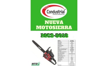 NUEVA MOTOSIERRA MTD
